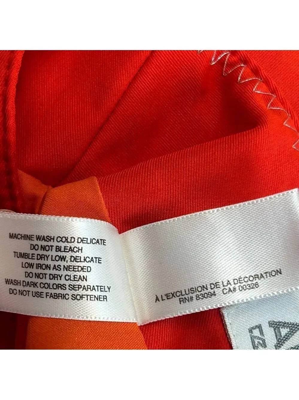 Cutter & Buck Annika Golf pleated mini skort skirt Red orange 6 NWOT